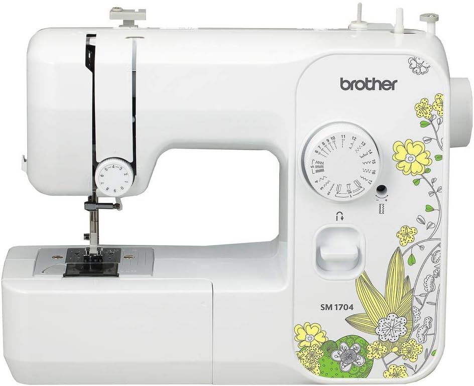 Brother Mobile Solutions SM1704 Lightweight, Full Size, with 17 Stitches  4 Sewing Machine