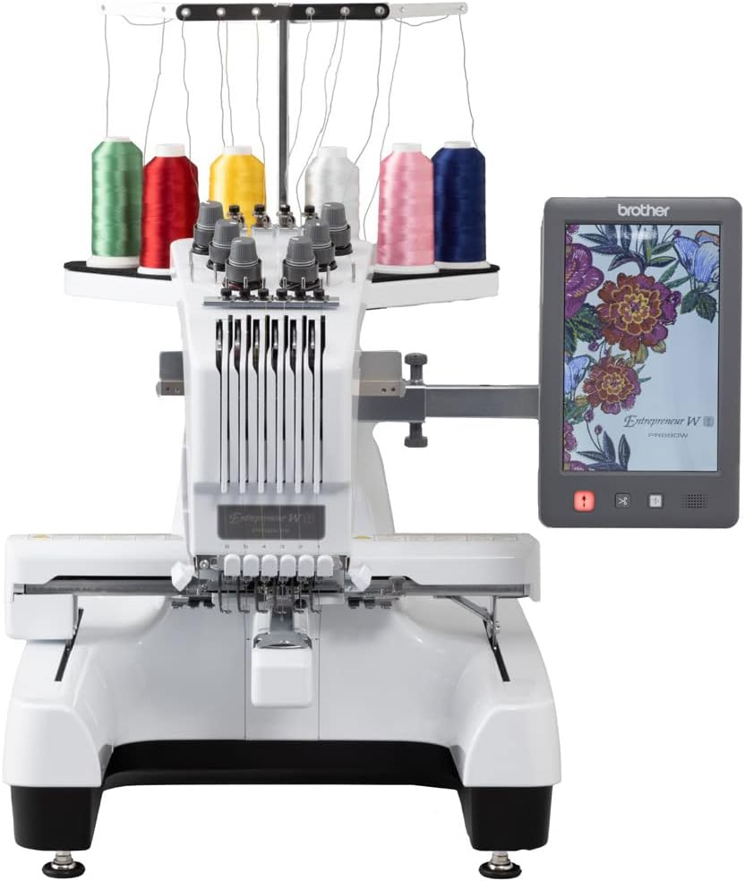 Brother PR680W Embroidery Machine and Accessory Bundle