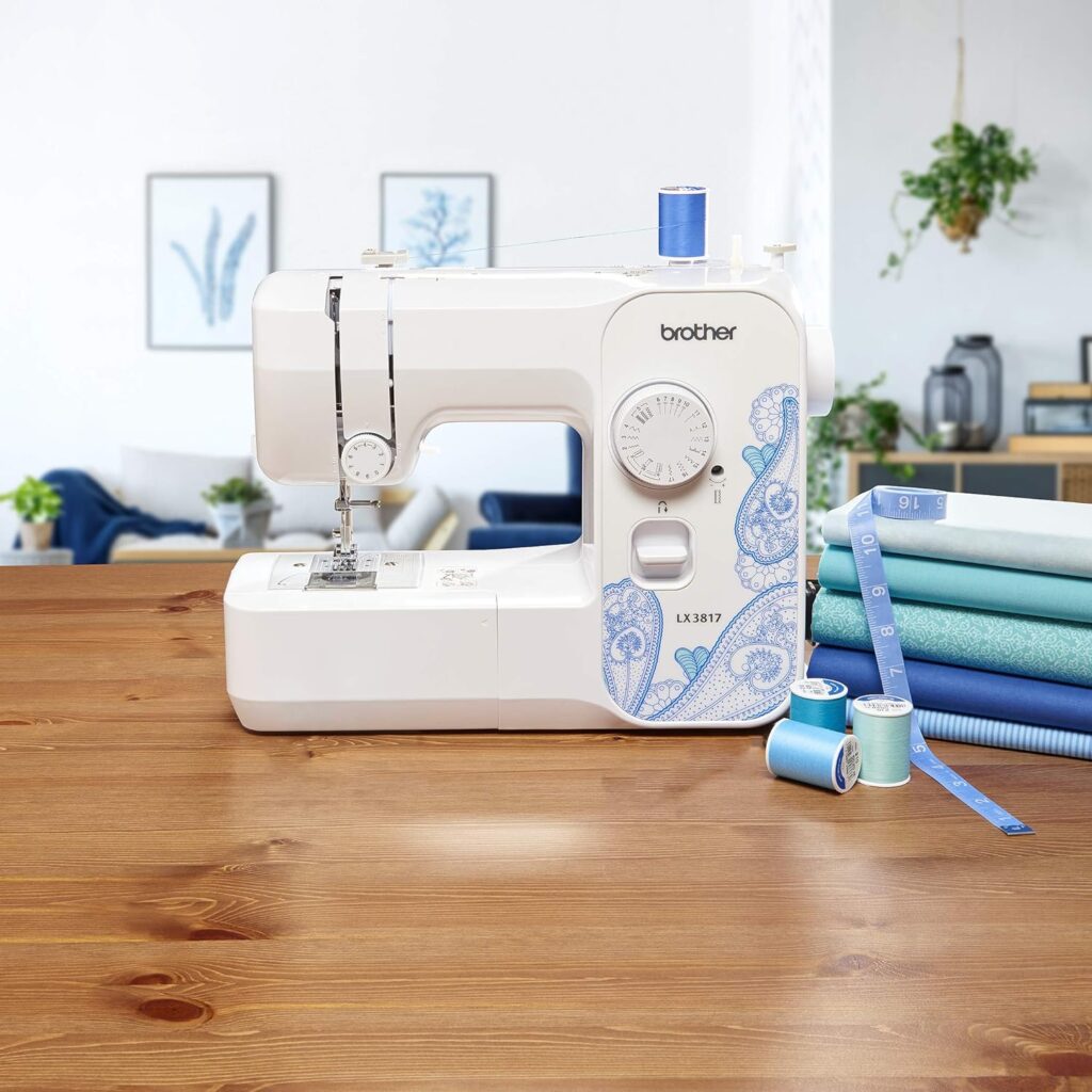 Brother RLX3817 17-Stitch Sewing Machine, White(Renewed)