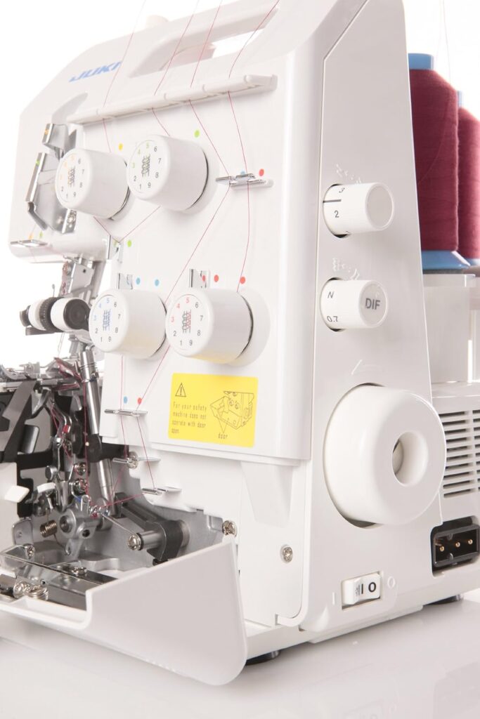 JUKI MO600N Series, MO654DE Portable Thread Serger Sewing Machine, White