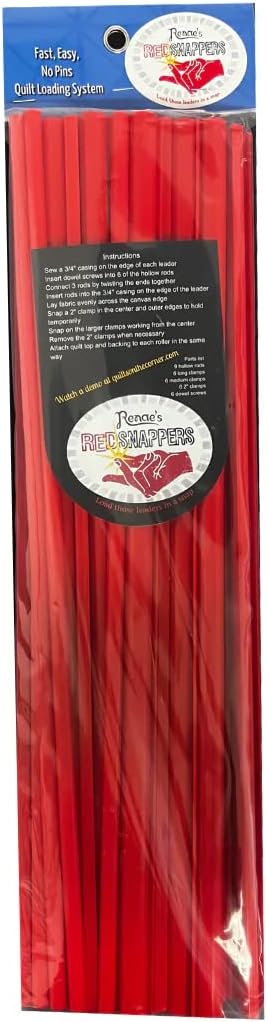Renaes Red Snappers 10 Foot (One Pack)