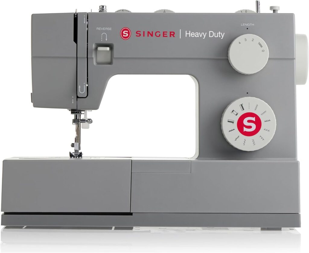 SINGER | 4411 Heavy Duty Sewing Machine With Accessory Kit  Foot Pedal - 69 Stitch Applications - Simple  Great For Beginners