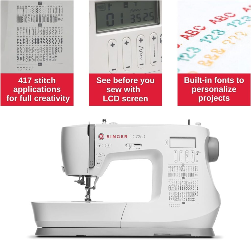 SINGER C7250 Computerized Sewing Machine