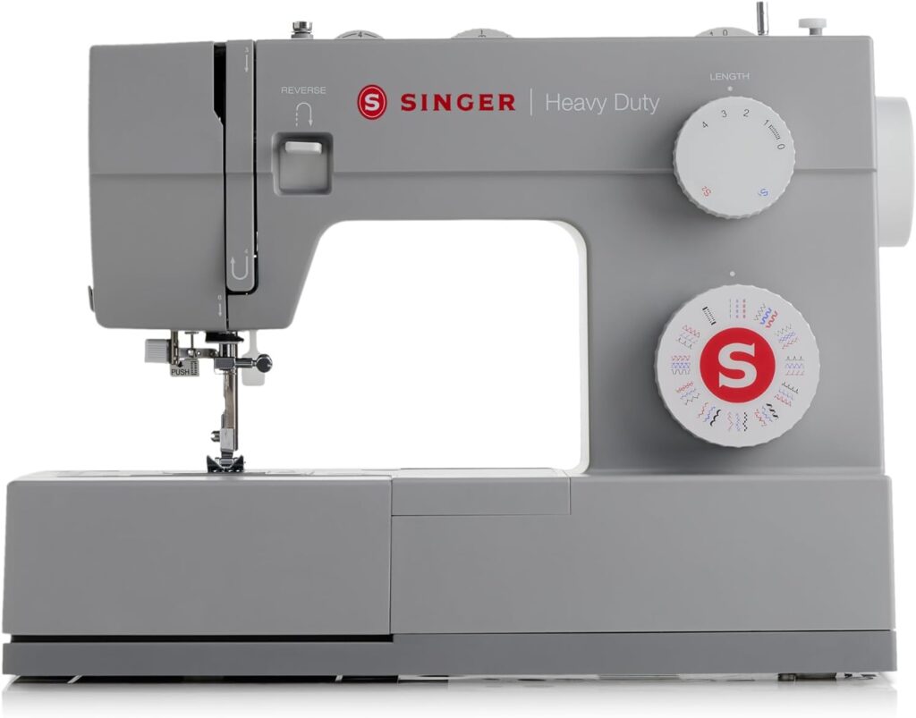 SINGER | Heavy Duty 4452 Sewing Machine , Gray