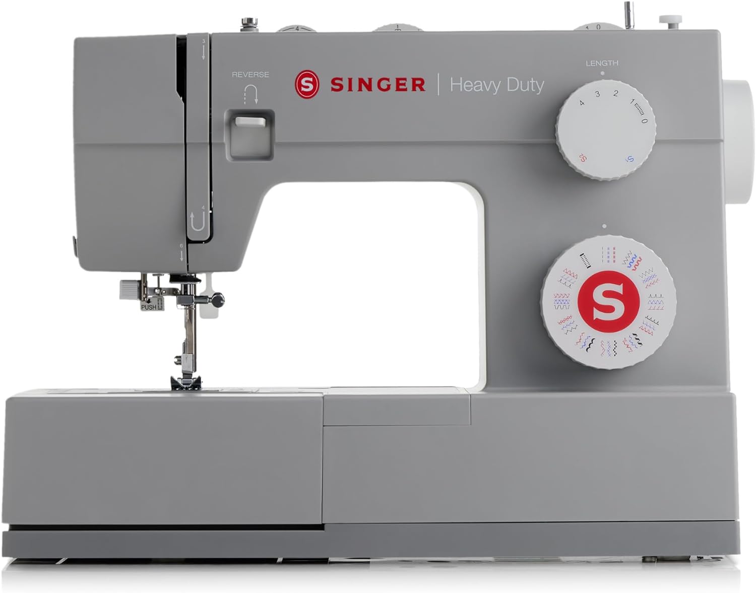 SINGER Heavy Duty 4452 Sewing Machine Gray Review