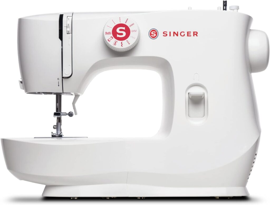 SINGER | MX60 Sewing Machine With Accessory Kit  Foot Pedal - 57 Stitch Applications - Simple  Great for Beginners