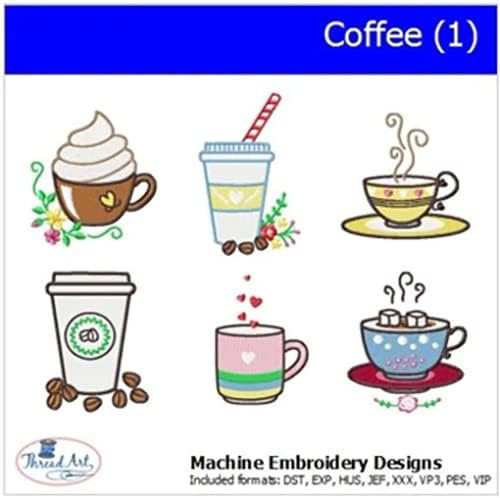 Threadart Machine Embroidery Designs -Coffee(1)