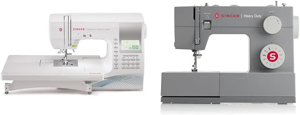 SINGER | 9960 Sewing  Quilting Machine With Accessory Kit, Extension Table - 1,172 Stitch Applications  Electronic Auto Pilot Mode