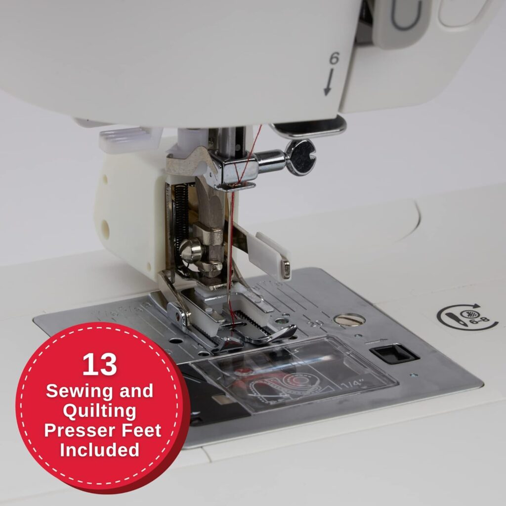 SINGER | 9960 Sewing  Quilting Machine With Accessory Kit, Extension Table - 1,172 Stitch Applications  Electronic Auto Pilot Mode